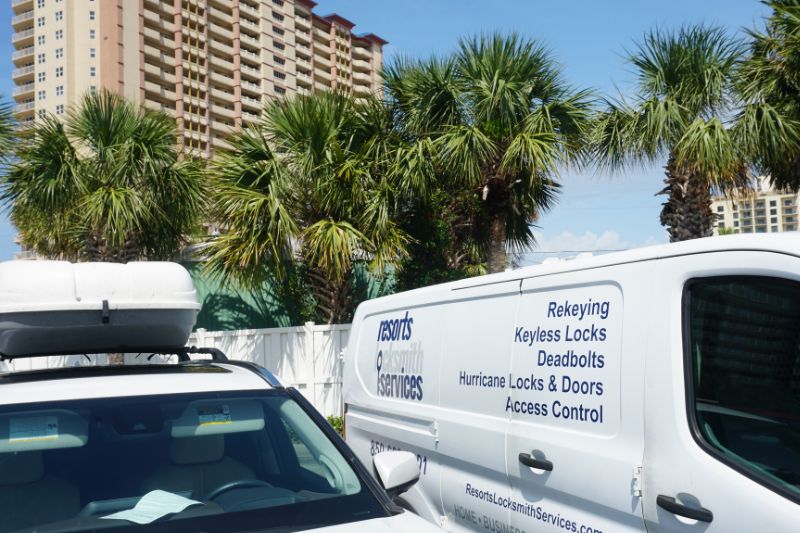 Resorts Locksmith Services van